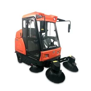 Hospital Commercial Ride-on Vacuum Road Floor Sweeper - Image 1