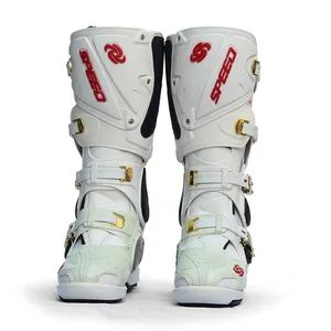 Motorcycle Waterproof Motorcross Shoes Armored Boot Protection - Image 4