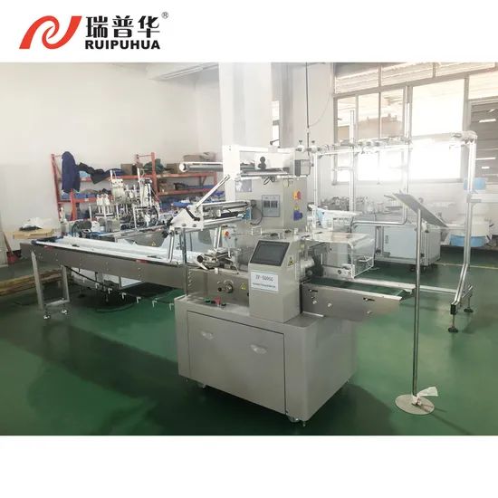 Electric Three Servo Motors Ruipuhua China Toothpick Cake Packing Machine - Image 6