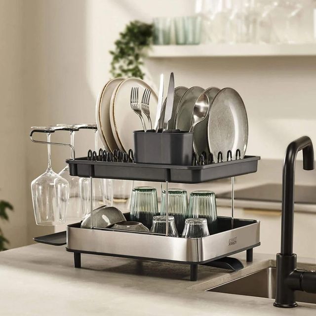 Smart Kitchen Joseph Joseph Dish Drying Racks For Plates Bowls And Cups With Functional Design And Easy Daily Use - Image 3