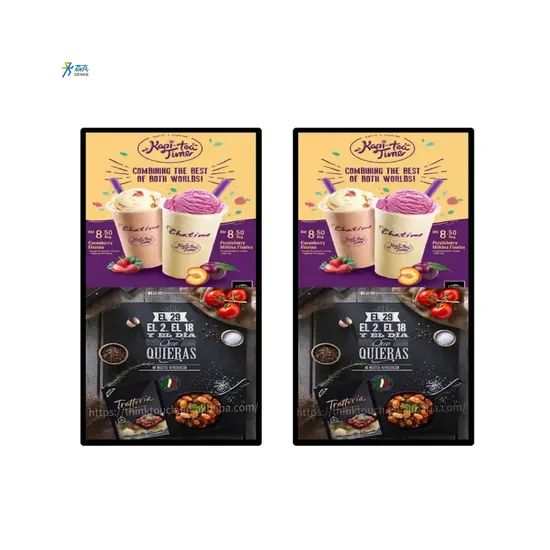 Senke Screen Advertising LED Display LED Touch Screen Indoor Advertising Display Advertising LED Display - Image 4