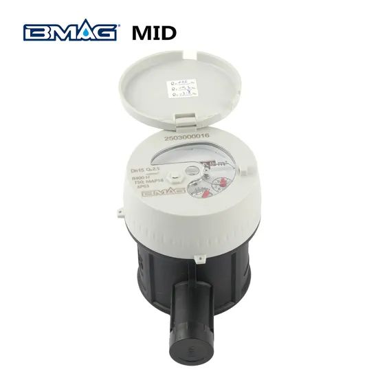 Bmag R400 115mm Length Plastic Body Rotary Piston Volumetric Water Meter - Image 3
