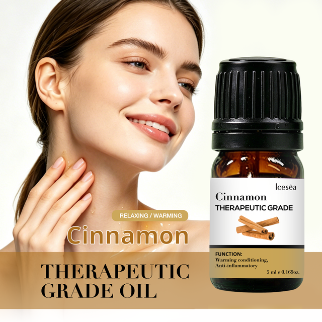 Cinnamon Essential Oil Set for Warming Circulation Revitalizing 100% Pure Natural Aromatherapy OEM - Image 2