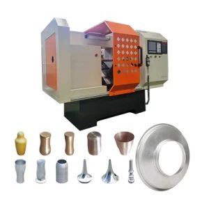 Aluminums Lamp Cover CNC Metal Spinning Machine - Image 1