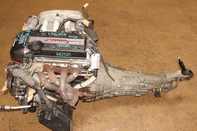 JDM TOYOTA 3SGE BEAMS VVTI ENGINE ALTEZZA IS300 3S-GE 6SPEED MANUAL TRANSMISSION - Image 3