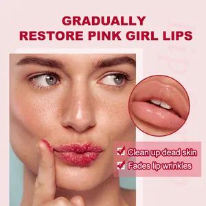 Factory Wholesale Moisturizer Lip Scrub for Lips Use Lip MOQ 50PCS Form Cream Volume 20g Weight 47.3G Features Herbal Ingredient - Image 3