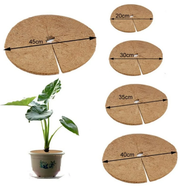 Bio Mulch Coir Mat - Organic Protection for Roots Shape Round Type Coconut Mat Packaging Bag PE, Carton - Image 4