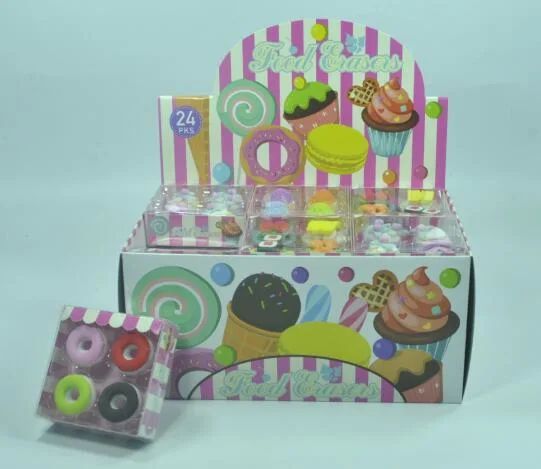 Food Eraser in Gift Box Packing - Image 1