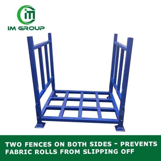 Hot Sale Flexible Welded Powder Coating Metal Storage Carpet Pallet Rack for Warehouse - Image 2