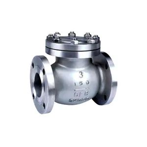 Stainless Steel Non Return Valves Swing Low Temperature Flange Float Check Valve - Image 1