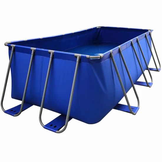 Dfaspo Above-Ground Garden Outdoor PVC Swimming Pool with Filter and Ladder - Image 2