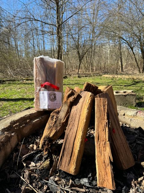 Fast Delivery available on mixed hardwood firewood including oak and beech logs with durable mangrove wood offering powerful heat output and steady burning for fireplaces stoves and outdoor cooking - Image 3