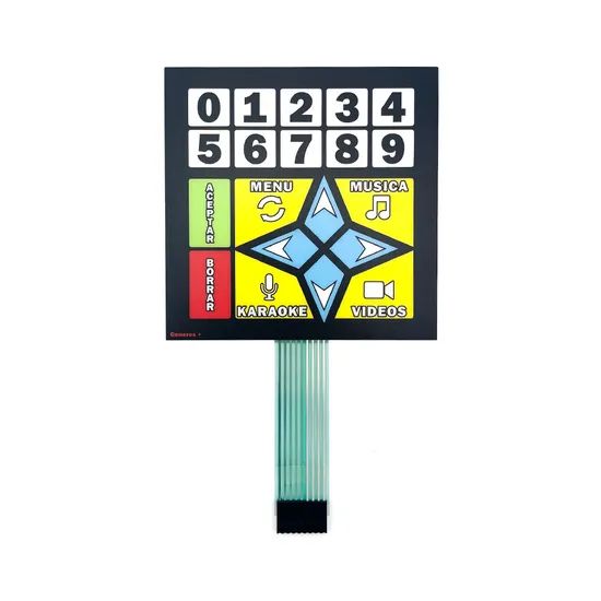 Custom Matrix Touch Membrane Switch for Entertainment Electronics - Image 2