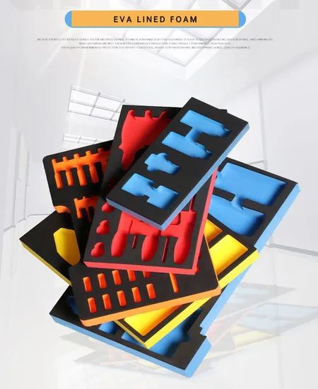 EVA Foam Production Line Molded Shape EVA Foam Velvet Inserts Material Packaging - Image 3