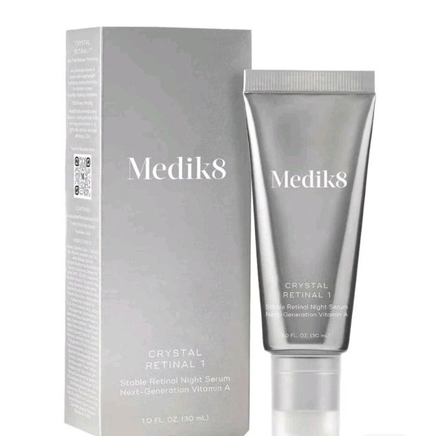 Medik8 Crystal Retinal 1 Serum 30ml - Retinal for Glowing, Youthful Skin - Image 1