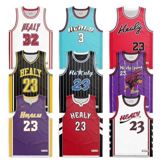 Customized Basketball Jerseys, Retro Basketball Breathable Shirts and Vests - Image 1