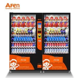 Afen Note Operated Drink Vending Machine Snack Vending Machines with Refrigeration - Image 1