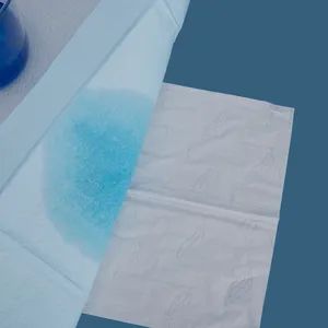 Reusable Nursing Pad for Incontinence and Leak Protection Age Adult Color Blue Backsheet PE OEM Available Folded Folded Absorbent High - Image 4