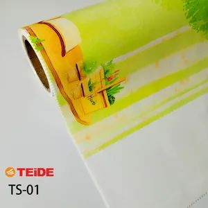 Digital Inkjet Custom Seamless Dye Sublimation Fabric Roll Mural Wallpaper - Image 6