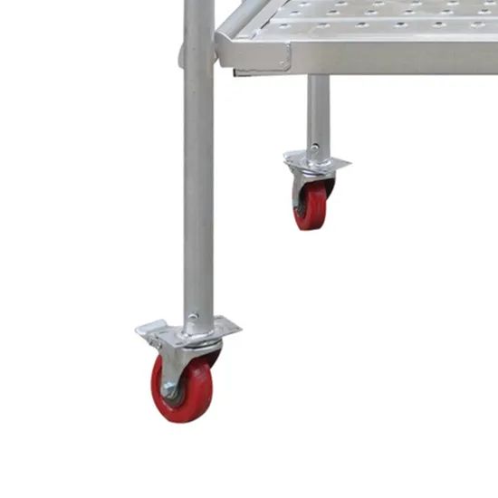 Custom Steel PVC Plastic Mobile Scaffolding Wheels Swivel Casters - Image 5