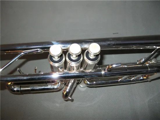 Middle Level C Key Trumpet (CTR-245S) / C Key Trumpet Origin China Color Silver Kind Trumpet Trademark CANEX Age - Image 5