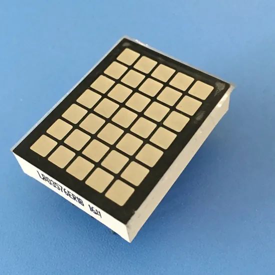 5× 7 Ultra Red Square DOT Matrix LED IP Rating IP54 HS Code 85312000 Pixel Pitch 3 mm Trademark LIGHT-BO Origin Shenzhen - Image 1