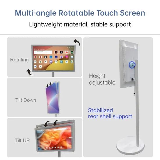 27 Inch Smart TV LCD Touch Screen Android Tablet Retail POS Self-Service - Image 3