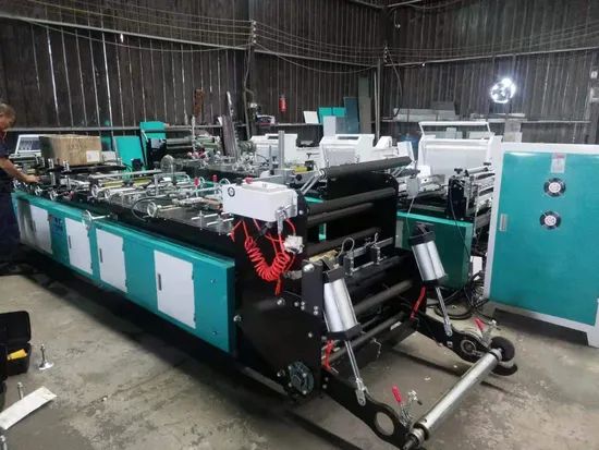 350 500 Model Middle Sealing Bottom Sealing Bag Making Machine/Flat Bag Making Machine - Image 2