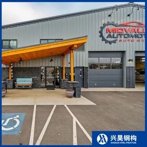 Quick Build Modular Portal Frame Prefabrication System Factory Direct Sale Steel Structure Prefab/Prefabricated Shop - Image 5