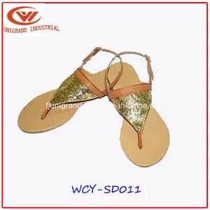Simple Fashion Design Ladies Sandals Upper PU OutSole TPR Gender Women Origin China Style Casual Trademark ODM Heel shape Flat - Image 3