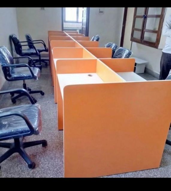 Office Interior Designing Room Conference Room, M.D Rooms Wood Plywood, Engineer Wood, MDF Cabinets Work Station Tables, Recipition - Image 5