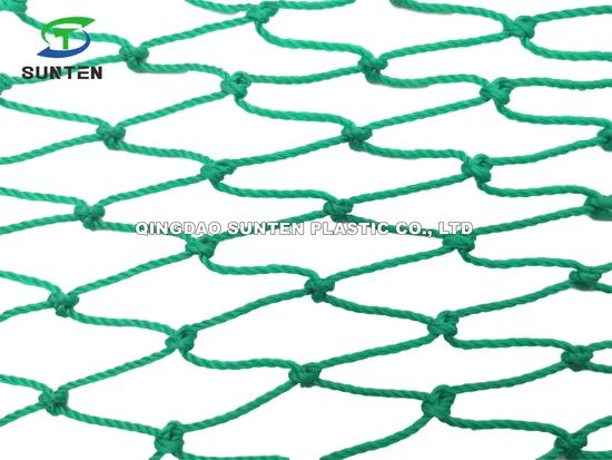 Green HDPE Container Net, Fall Arrest Net, Construction Safety Catch Net, Anti-Falling Net - Image 6
