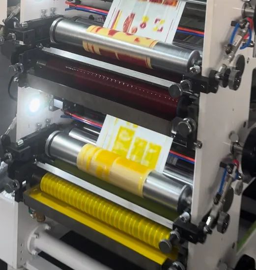 Sticker Label Flexo Printing Machine Power 22kw Dryer UV& IR Origin China Weight 2800kg Model NO. RY320 HS Code - Image 5