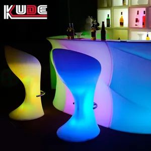Bar Chairs and Table Garden for Kitchen Hotel MOQ 10 PCS Color RGBW Style Modern Condition New Folded Unfolded HS Code 94037000 - Image 4