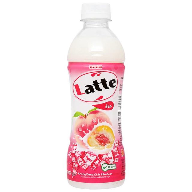 Wholesale Kirin Latte Milk Tea Peach 345ml/ Wholesale Latte Milk Tea Vietnam Exporter - Image 1