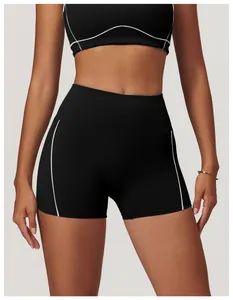 Tight Yoga Shorts High-Waist Fitness Shorts Women's Running Pants - Image 4
