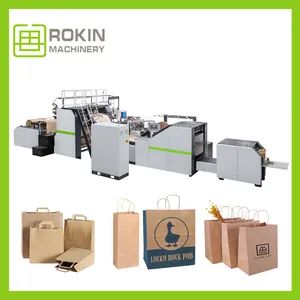 Fully Automatic Fast Speed Tissue Paper Bag Making Machine Speed High Weight 23 Tons Material Paper Trademark ROKIN HS Code 8441200000 - Image 4