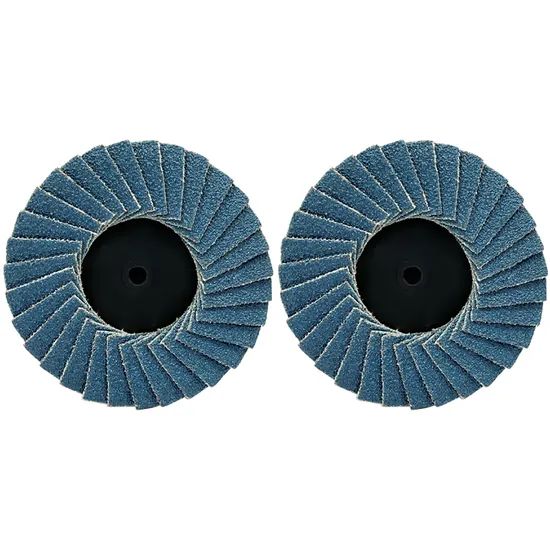 Mini Flap Disc 2 3 for Grinding and Chamfering - Image 1