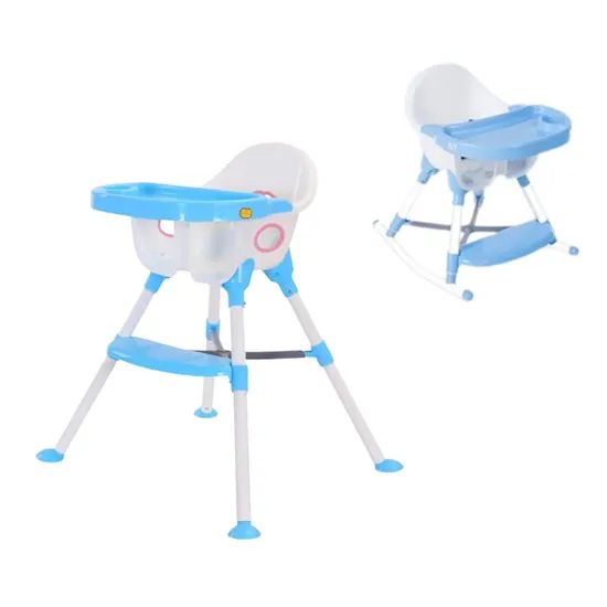 Multi-Functional Kids Dining Chair / Portable and Easy Foldable Baby Rocking Feeding Chair - Image 3