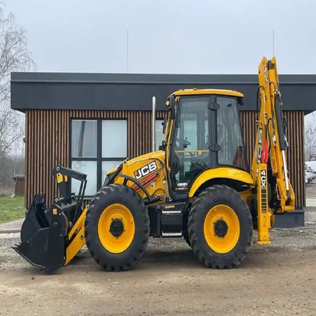 Used JCB 4CX Backhoe Loader 4WD Heavy-Duty Construction Machine with 2m Bucket JCB Engine 109HP 8800kg UK Origin - Image 4