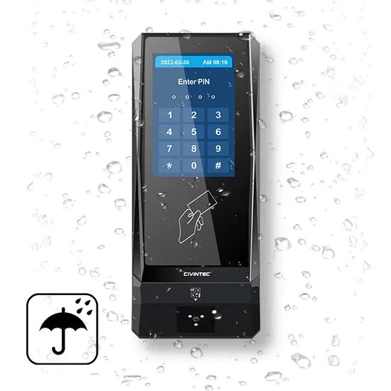 CT5 Touch Screen Keypad Wiegand RFID Qr Code Reader Access Control Scanning for Door Outdoor - Image 6