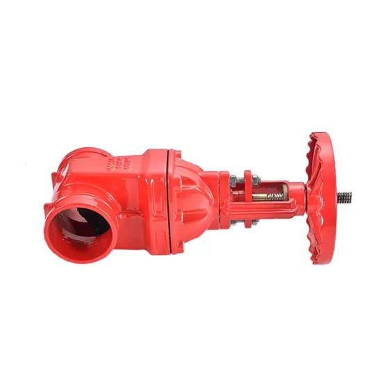 Fire & Industrial Water Control Z81X Ductile Iron Fire Protection Grooved Rising Stem Gate Valve Quick Install, ISO (Fits Check/Ball/Butterfly Valve Systems) - Image 5