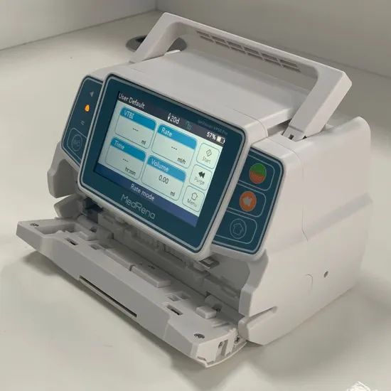 Volumetric Infusion Pump Factory Price Weight 1.7kg Material ABS+PC Feature Reusable Stackability Yes Trademark MedRena HS Code - Image 5