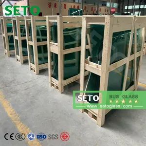 Hidden Frame Side Sliding Windows for Bus with DOT Trademark SETO Glass Windshield Model NO. M 20-17 HS Code 7007219000 Sample Can Be - Image 5