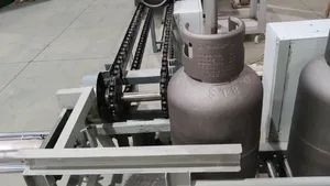 LPG Gas Cylinder Shot Blasting Machine Origin China Model NO. 21 Fuel Electric Condition New Certification CE HS Code 8424300000 - Image 1