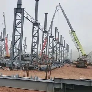 Wide Span Rigid Steel Structure Production Building for Storage - Image 3