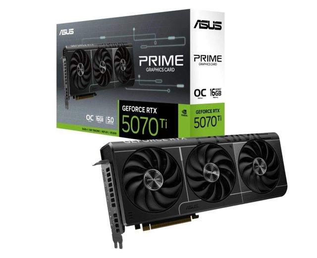 ASUS PRIME RTX 5070 Ti 16GB GDDR7 OC Graphics Card - Image 1