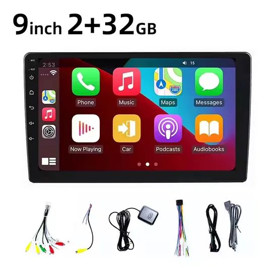 Factory Direct Radio Android 9 Inch 10 Inch Car Navigation Touch Screen Radio Auto Android Screen Player Radio Auto - Image 4