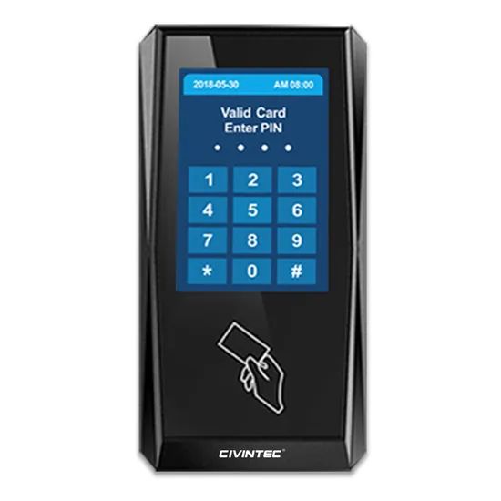 Password Proximity Card Time Clock Attendance System and Sample Access ...