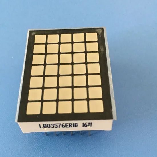 5× 7 Ultra Red Square DOT Matrix LED IP Rating IP54 HS Code 85312000 Pixel Pitch 3 mm Trademark LIGHT-BO Origin Shenzhen - Image 3